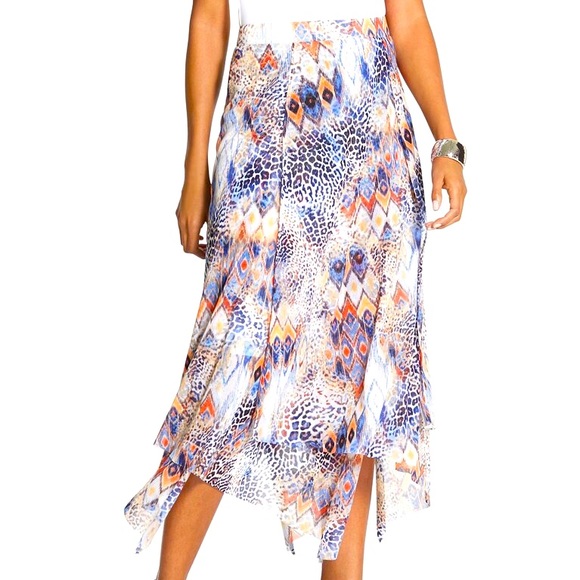 Chico's Dresses & Skirts - 🎉Host Pick🎉NWT Chico’s sz 2 animal print skirt